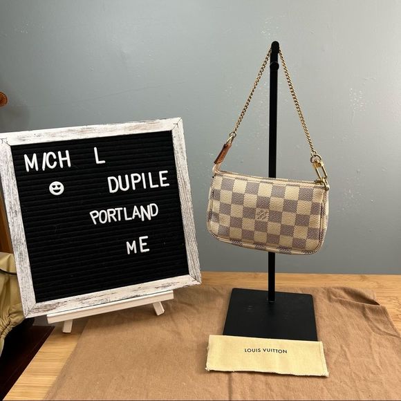 Louis vuitton mini pochette accessories DA - Picture 1 of 16